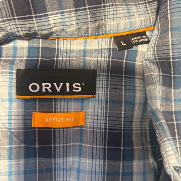 Orvis Active Fit Performance Plaid L (NWT) - Picture 2 of 5